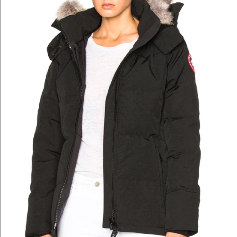 Canada Goose Black Chelsea Parka - Authentic